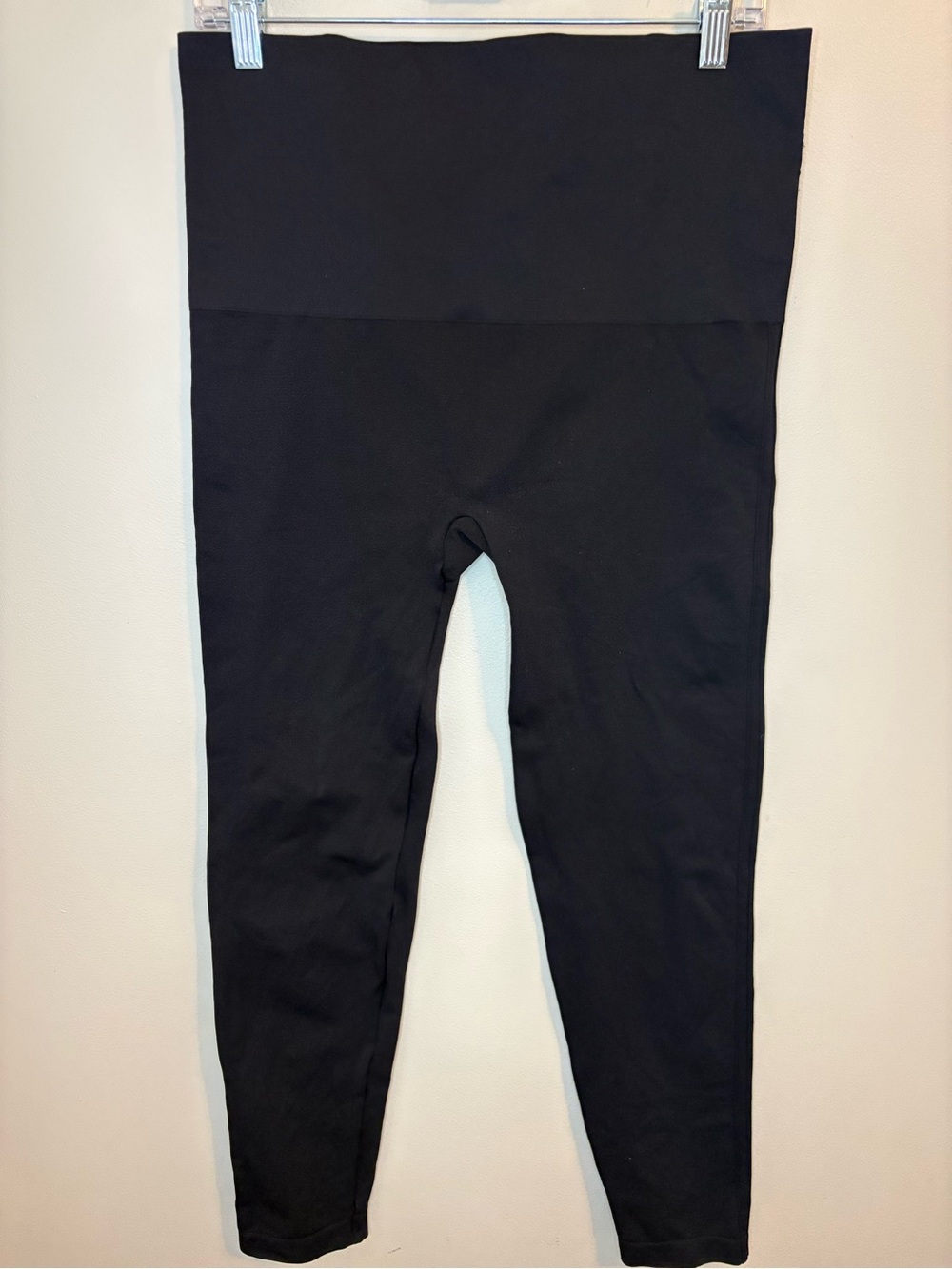 SPANX Black High Rise Shaping Leggings 2X 2T Plus Size